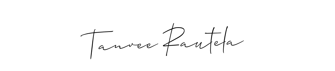 Make a short Tanvee Rautela signature style. Manage your documents anywhere anytime using Allison_Script. Create and add eSignatures, submit forms, share and send files easily. Tanvee Rautela signature style 2 images and pictures png
