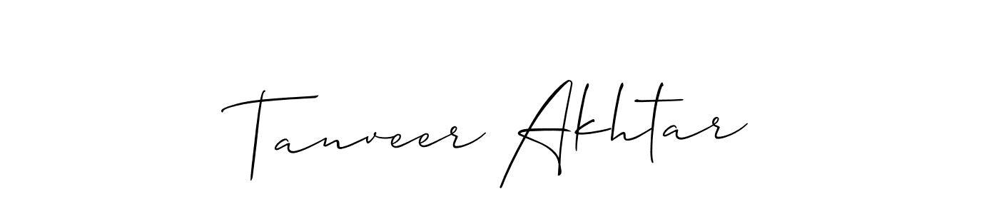 Once you've used our free online signature maker to create your best signature Allison_Script style, it's time to enjoy all of the benefits that Tanveer Akhtar name signing documents. Tanveer Akhtar signature style 2 images and pictures png