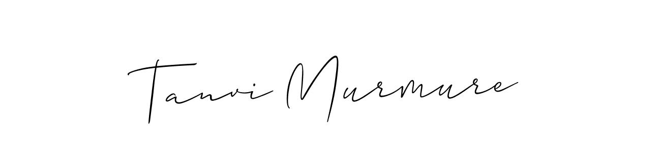 Similarly Allison_Script is the best handwritten signature design. Signature creator online .You can use it as an online autograph creator for name Tanvi Murmure. Tanvi Murmure signature style 2 images and pictures png