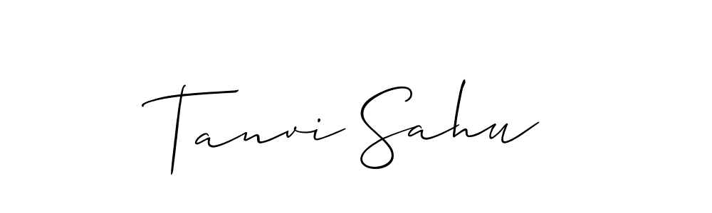 Once you've used our free online signature maker to create your best signature Allison_Script style, it's time to enjoy all of the benefits that Tanvi Sahu name signing documents. Tanvi Sahu signature style 2 images and pictures png