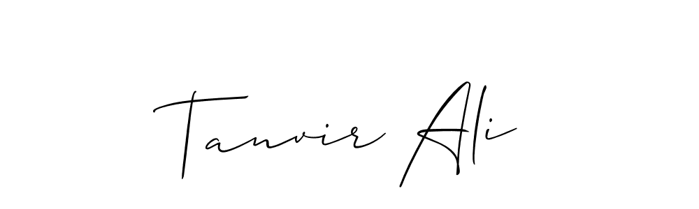 You can use this online signature creator to create a handwritten signature for the name Tanvir Ali. This is the best online autograph maker. Tanvir Ali signature style 2 images and pictures png