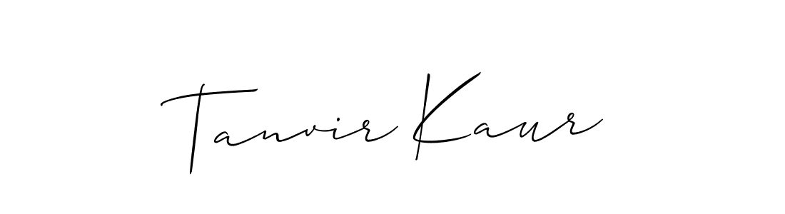 if you are searching for the best signature style for your name Tanvir Kaur. so please give up your signature search. here we have designed multiple signature styles  using Allison_Script. Tanvir Kaur signature style 2 images and pictures png