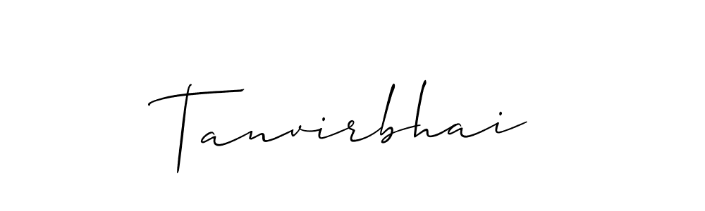 if you are searching for the best signature style for your name Tanvirbhai. so please give up your signature search. here we have designed multiple signature styles  using Allison_Script. Tanvirbhai signature style 2 images and pictures png