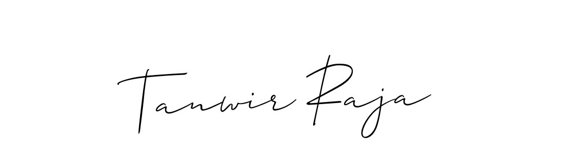 Make a beautiful signature design for name Tanwir Raja. Use this online signature maker to create a handwritten signature for free. Tanwir Raja signature style 2 images and pictures png