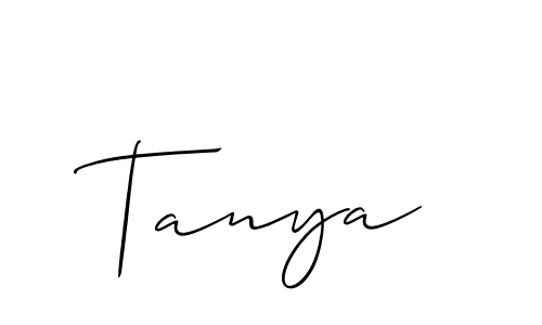 Similarly Allison_Script is the best handwritten signature design. Signature creator online .You can use it as an online autograph creator for name Tanya. Tanya signature style 2 images and pictures png