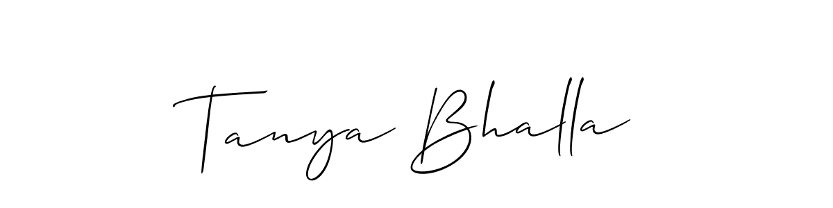 You can use this online signature creator to create a handwritten signature for the name Tanya Bhalla. This is the best online autograph maker. Tanya Bhalla signature style 2 images and pictures png