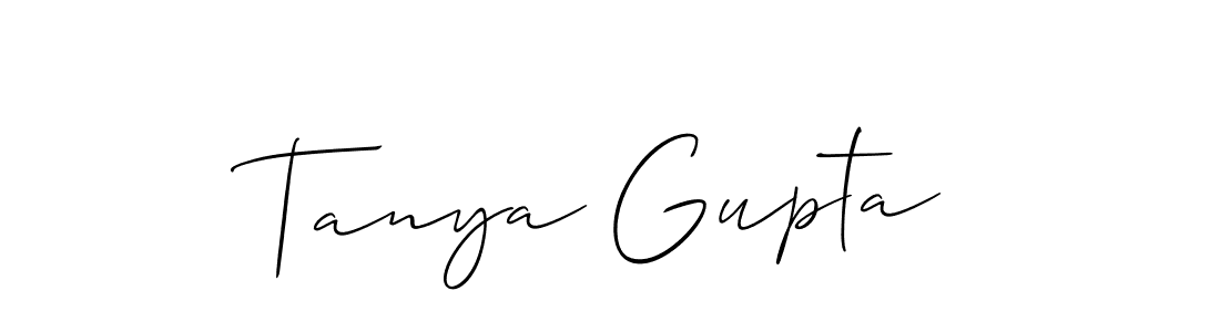 Make a beautiful signature design for name Tanya Gupta. Use this online signature maker to create a handwritten signature for free. Tanya Gupta signature style 2 images and pictures png