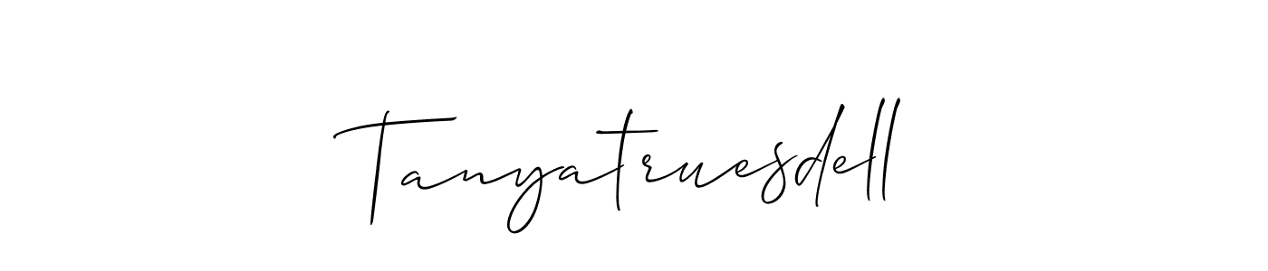 Here are the top 10 professional signature styles for the name Tanyatruesdell. These are the best autograph styles you can use for your name. Tanyatruesdell signature style 2 images and pictures png
