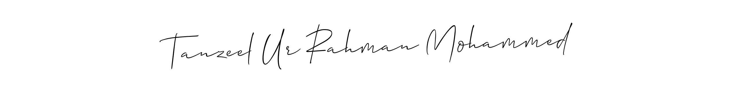 Make a beautiful signature design for name Tanzeel Ur Rahman Mohammed. Use this online signature maker to create a handwritten signature for free. Tanzeel Ur Rahman Mohammed signature style 2 images and pictures png