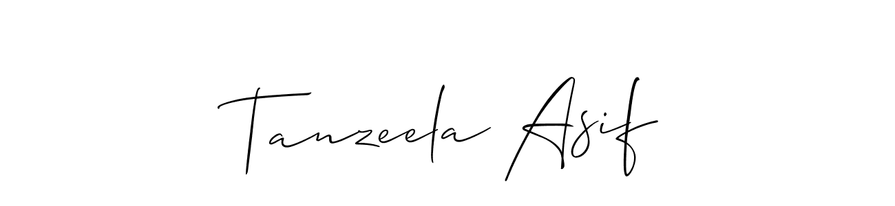 You can use this online signature creator to create a handwritten signature for the name Tanzeela Asif. This is the best online autograph maker. Tanzeela Asif signature style 2 images and pictures png