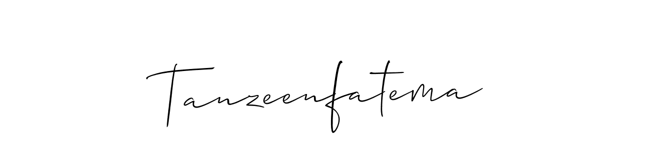 Make a beautiful signature design for name Tanzeenfatema. Use this online signature maker to create a handwritten signature for free. Tanzeenfatema signature style 2 images and pictures png