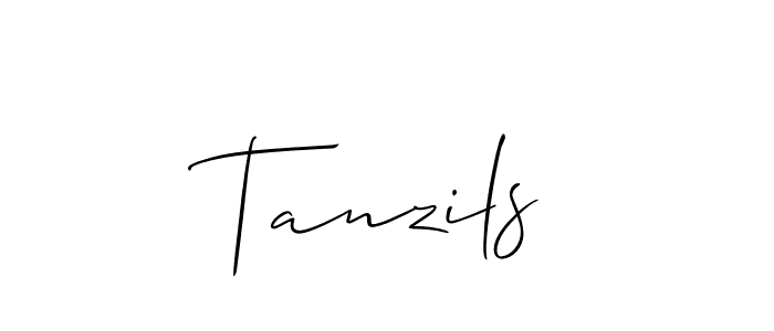 Once you've used our free online signature maker to create your best signature Allison_Script style, it's time to enjoy all of the benefits that Tanzils name signing documents. Tanzils signature style 2 images and pictures png