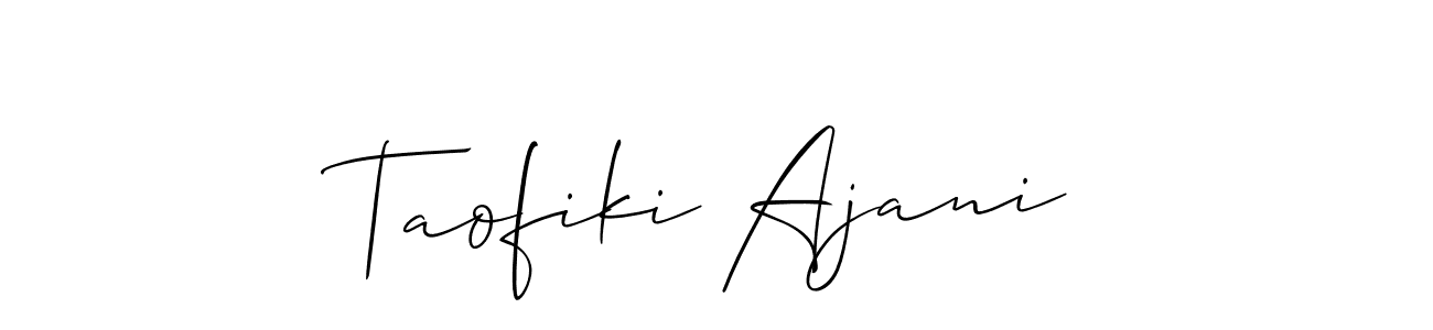 See photos of Taofiki Ajani official signature by Spectra . Check more albums & portfolios. Read reviews & check more about Allison_Script font. Taofiki Ajani signature style 2 images and pictures png