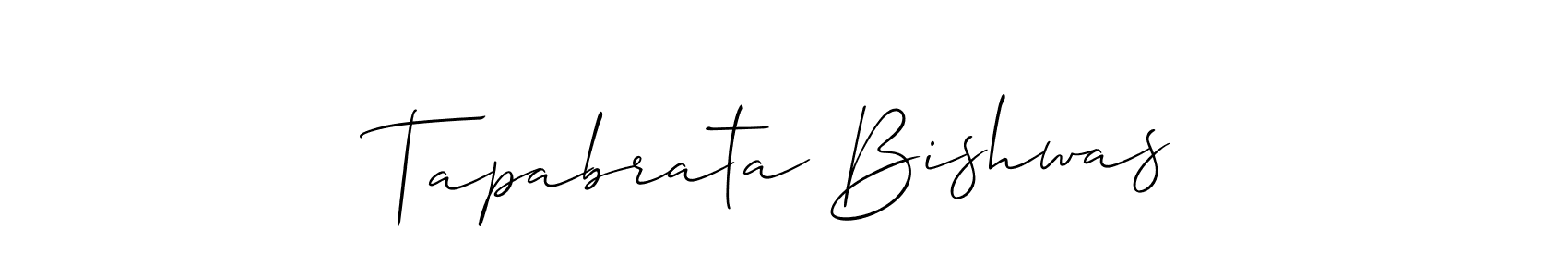 Similarly Allison_Script is the best handwritten signature design. Signature creator online .You can use it as an online autograph creator for name Tapabrata Bishwas. Tapabrata Bishwas signature style 2 images and pictures png