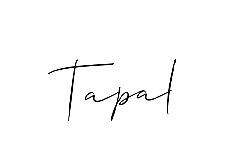 Make a beautiful signature design for name Tapal. Use this online signature maker to create a handwritten signature for free. Tapal signature style 2 images and pictures png