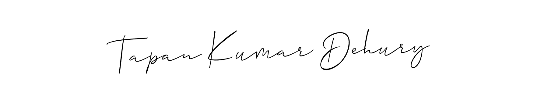 Once you've used our free online signature maker to create your best signature Allison_Script style, it's time to enjoy all of the benefits that Tapan Kumar Dehury name signing documents. Tapan Kumar Dehury signature style 2 images and pictures png