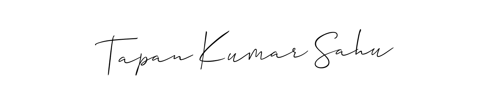 Best and Professional Signature Style for Tapan Kumar Sahu. Allison_Script Best Signature Style Collection. Tapan Kumar Sahu signature style 2 images and pictures png