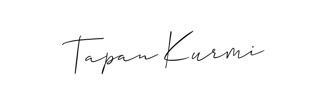 Best and Professional Signature Style for Tapan Kurmi. Allison_Script Best Signature Style Collection. Tapan Kurmi signature style 2 images and pictures png