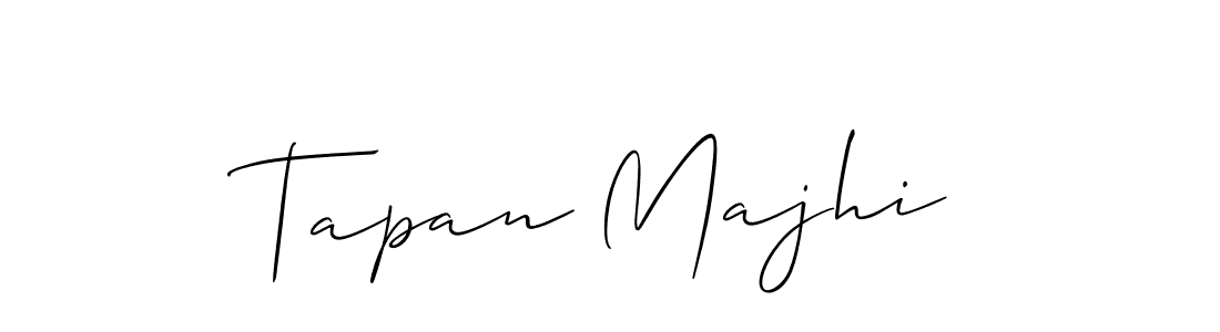 Similarly Allison_Script is the best handwritten signature design. Signature creator online .You can use it as an online autograph creator for name Tapan Majhi. Tapan Majhi signature style 2 images and pictures png