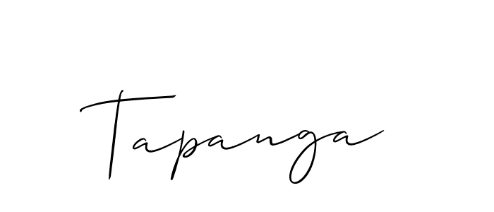 Make a beautiful signature design for name Tapanga. Use this online signature maker to create a handwritten signature for free. Tapanga signature style 2 images and pictures png