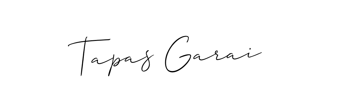 This is the best signature style for the Tapas Garai name. Also you like these signature font (Allison_Script). Mix name signature. Tapas Garai signature style 2 images and pictures png