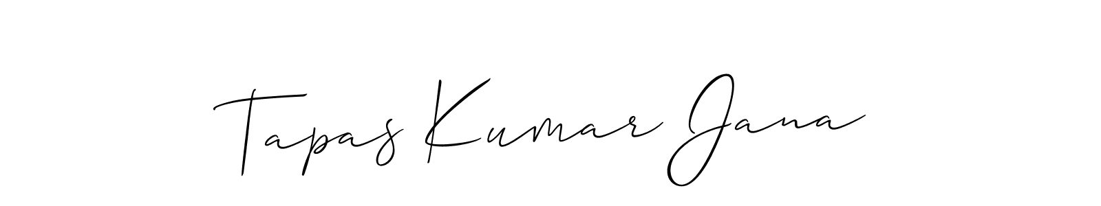 Best and Professional Signature Style for Tapas Kumar Jana. Allison_Script Best Signature Style Collection. Tapas Kumar Jana signature style 2 images and pictures png