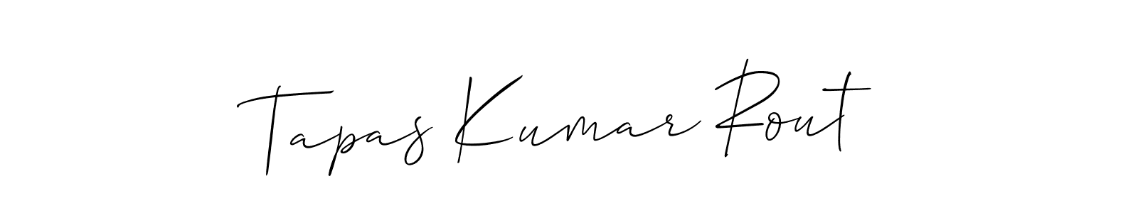 Once you've used our free online signature maker to create your best signature Allison_Script style, it's time to enjoy all of the benefits that Tapas Kumar Rout name signing documents. Tapas Kumar Rout signature style 2 images and pictures png