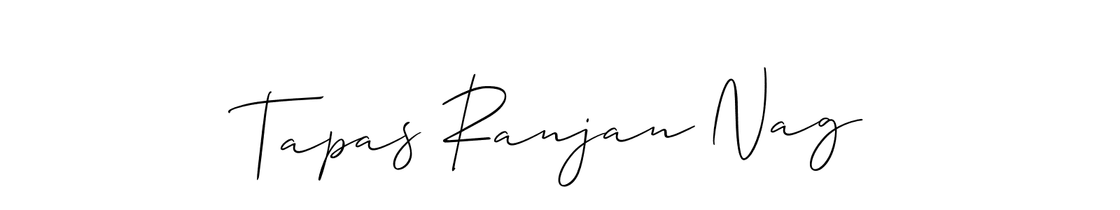 Also You can easily find your signature by using the search form. We will create Tapas Ranjan Nag name handwritten signature images for you free of cost using Allison_Script sign style. Tapas Ranjan Nag signature style 2 images and pictures png