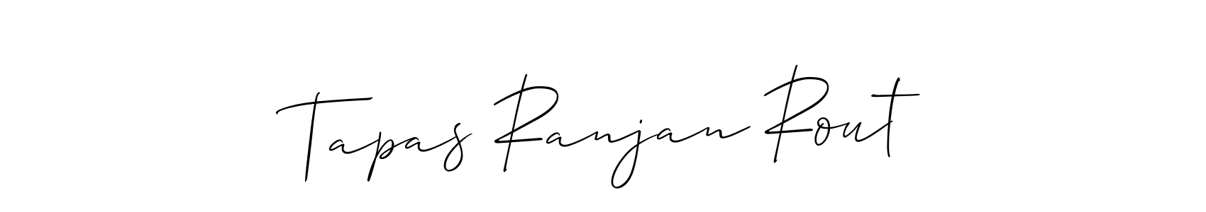 Best and Professional Signature Style for Tapas Ranjan Rout. Allison_Script Best Signature Style Collection. Tapas Ranjan Rout signature style 2 images and pictures png