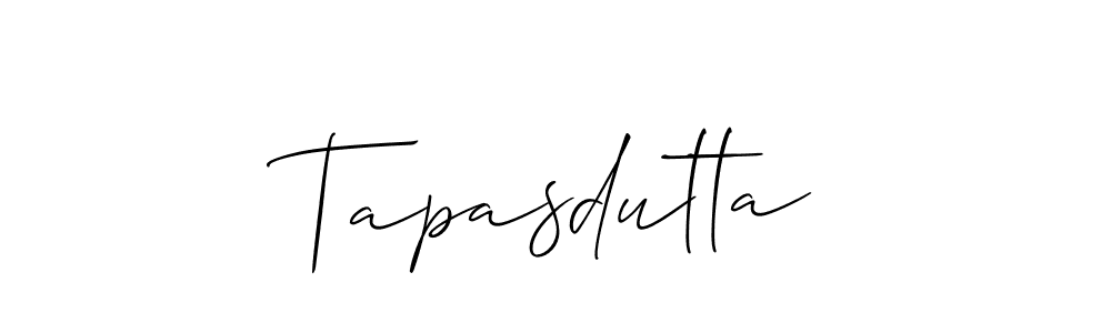Similarly Allison_Script is the best handwritten signature design. Signature creator online .You can use it as an online autograph creator for name Tapasdutta. Tapasdutta signature style 2 images and pictures png