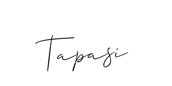 Best and Professional Signature Style for Tapasi. Allison_Script Best Signature Style Collection. Tapasi signature style 2 images and pictures png