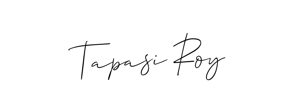 How to Draw Tapasi Roy signature style? Allison_Script is a latest design signature styles for name Tapasi Roy. Tapasi Roy signature style 2 images and pictures png