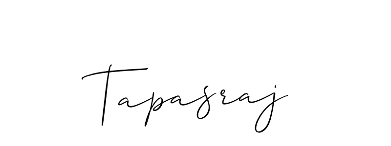 The best way (Allison_Script) to make a short signature is to pick only two or three words in your name. The name Tapasraj include a total of six letters. For converting this name. Tapasraj signature style 2 images and pictures png