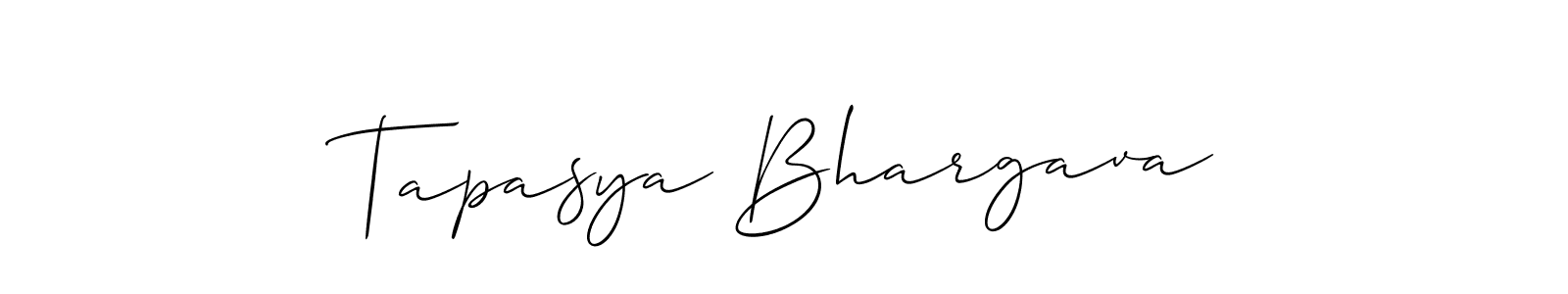 Here are the top 10 professional signature styles for the name Tapasya Bhargava. These are the best autograph styles you can use for your name. Tapasya Bhargava signature style 2 images and pictures png