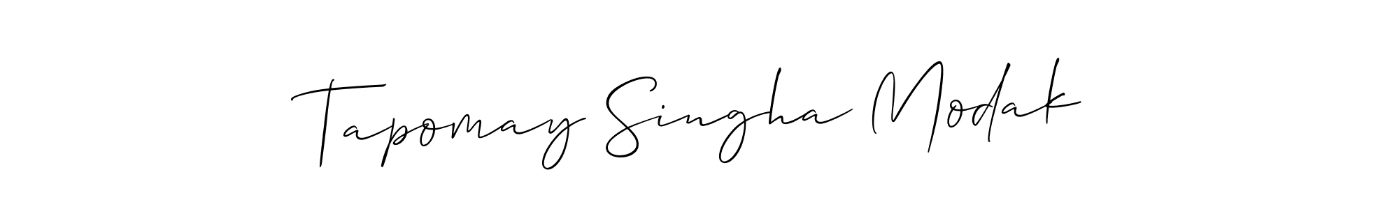 Here are the top 10 professional signature styles for the name Tapomay Singha Modak. These are the best autograph styles you can use for your name. Tapomay Singha Modak signature style 2 images and pictures png