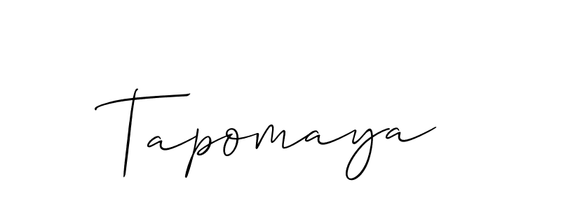 Make a beautiful signature design for name Tapomaya. Use this online signature maker to create a handwritten signature for free. Tapomaya signature style 2 images and pictures png