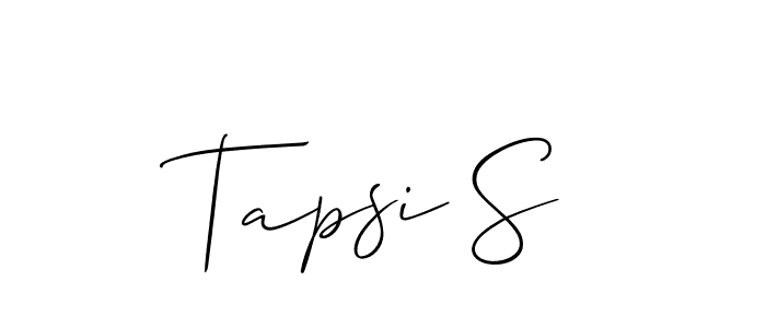 Check out images of Autograph of Tapsi S name. Actor Tapsi S Signature Style. Allison_Script is a professional sign style online. Tapsi S signature style 2 images and pictures png