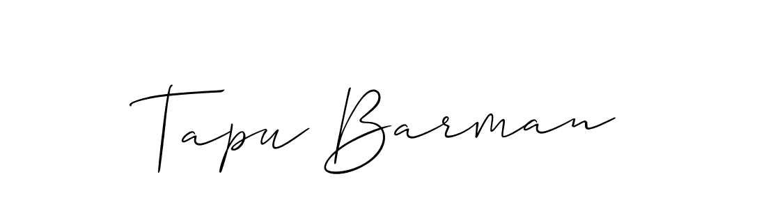 Once you've used our free online signature maker to create your best signature Allison_Script style, it's time to enjoy all of the benefits that Tapu Barman name signing documents. Tapu Barman signature style 2 images and pictures png
