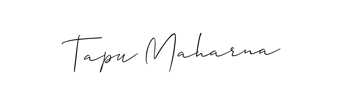 Make a beautiful signature design for name Tapu Maharna. Use this online signature maker to create a handwritten signature for free. Tapu Maharna signature style 2 images and pictures png