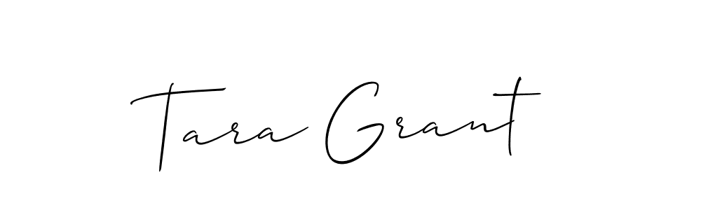 Best and Professional Signature Style for Tara Grant. Allison_Script Best Signature Style Collection. Tara Grant signature style 2 images and pictures png