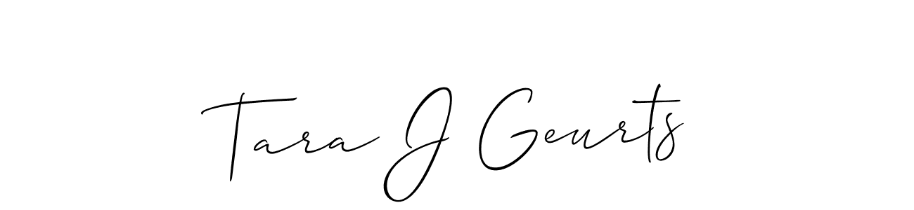 Here are the top 10 professional signature styles for the name Tara J Geurts. These are the best autograph styles you can use for your name. Tara J Geurts signature style 2 images and pictures png