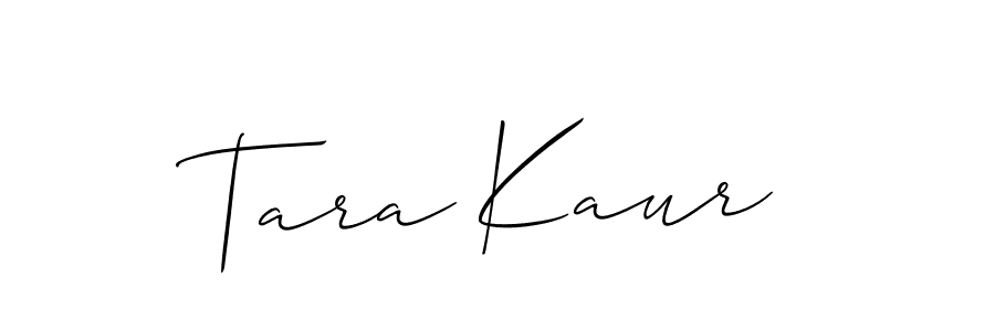 Similarly Allison_Script is the best handwritten signature design. Signature creator online .You can use it as an online autograph creator for name Tara Kaur. Tara Kaur signature style 2 images and pictures png