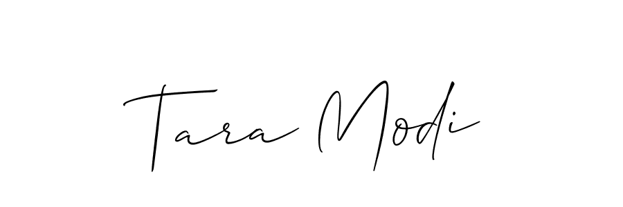 Once you've used our free online signature maker to create your best signature Allison_Script style, it's time to enjoy all of the benefits that Tara Modi name signing documents. Tara Modi signature style 2 images and pictures png