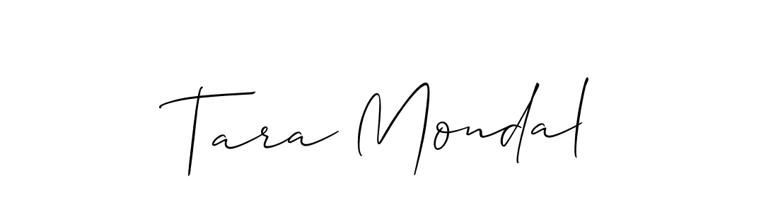 Make a beautiful signature design for name Tara Mondal. Use this online signature maker to create a handwritten signature for free. Tara Mondal signature style 2 images and pictures png
