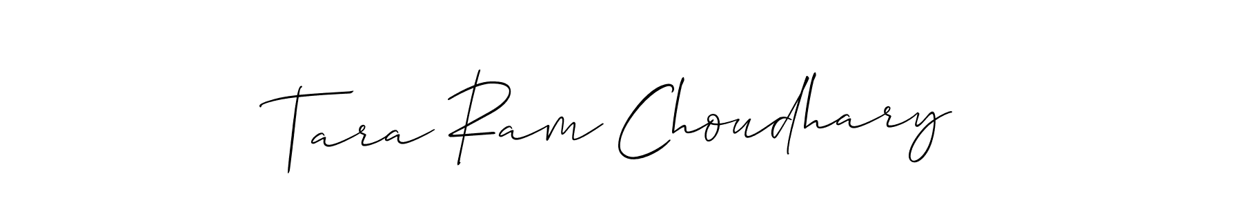 Best and Professional Signature Style for Tara Ram Choudhary. Allison_Script Best Signature Style Collection. Tara Ram Choudhary signature style 2 images and pictures png