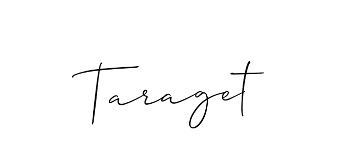 You can use this online signature creator to create a handwritten signature for the name Taraget. This is the best online autograph maker. Taraget signature style 2 images and pictures png