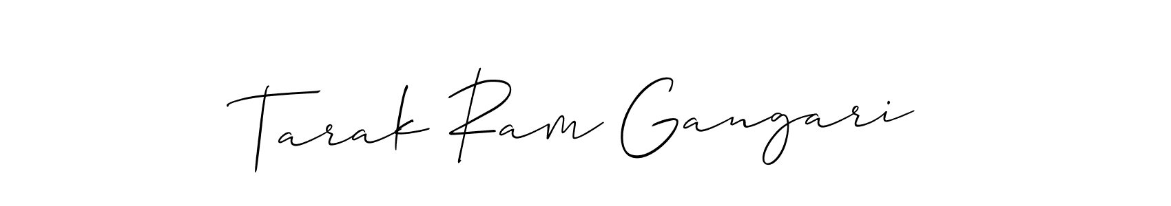 You can use this online signature creator to create a handwritten signature for the name Tarak Ram Gangari. This is the best online autograph maker. Tarak Ram Gangari signature style 2 images and pictures png