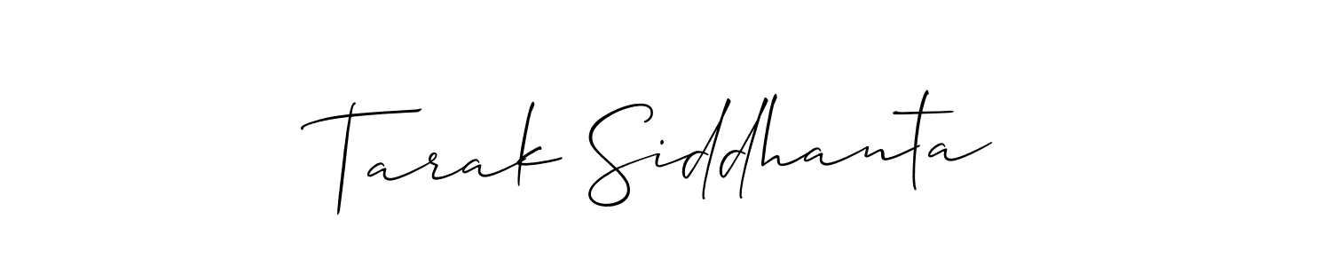 Also we have Tarak Siddhanta name is the best signature style. Create professional handwritten signature collection using Allison_Script autograph style. Tarak Siddhanta signature style 2 images and pictures png
