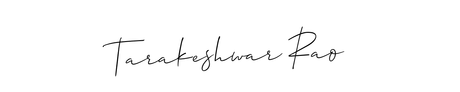 This is the best signature style for the Tarakeshwar Rao name. Also you like these signature font (Allison_Script). Mix name signature. Tarakeshwar Rao signature style 2 images and pictures png