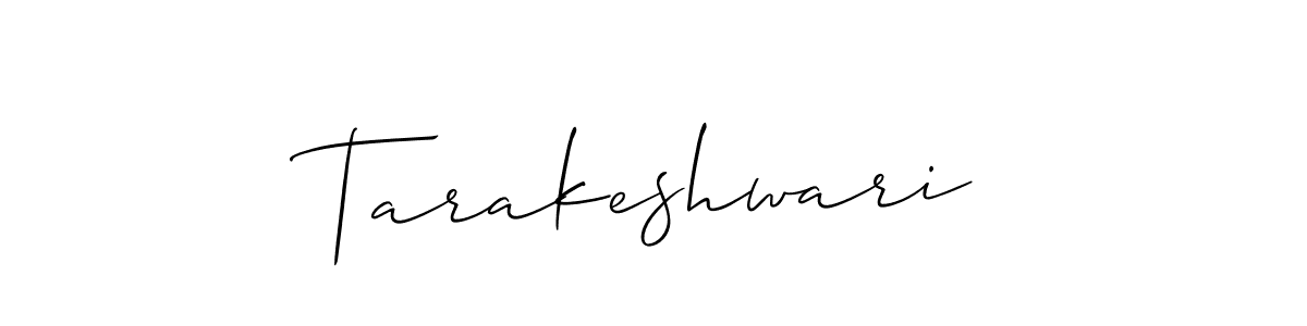 Also You can easily find your signature by using the search form. We will create Tarakeshwari name handwritten signature images for you free of cost using Allison_Script sign style. Tarakeshwari signature style 2 images and pictures png